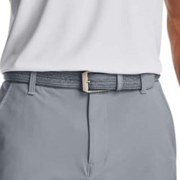 Under Armour Men's Braided Golf Belt (Size Medium, Color Grey/Steel - 035) - Picture 1 of 7